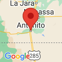 Map of Antonito, CO US